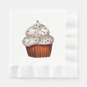 Autumn Cupcake Paper Napkin