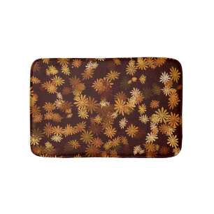 Autumn Daisies Bath Mat