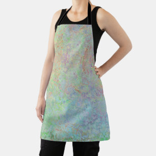 Autumn Dawn Neon Pastel Alcohol Ink Abstract Apron