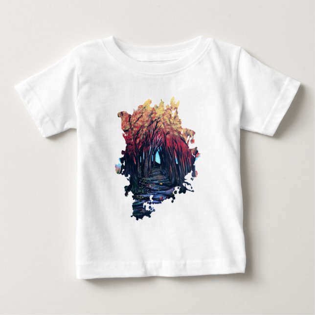 Autumn Day Baby T-Shirt (Front)