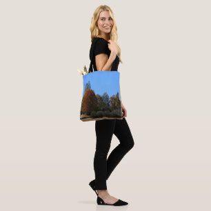 Autumn day in the country..... tote bag