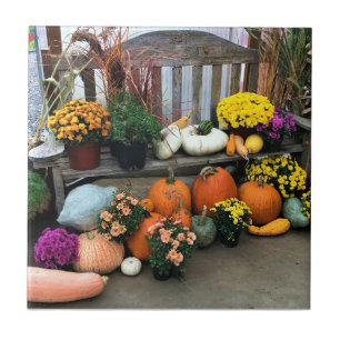 Autumn Decor Ceramic Tile
