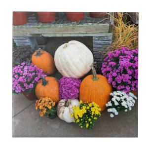Autumn Decor Ceramic Tile