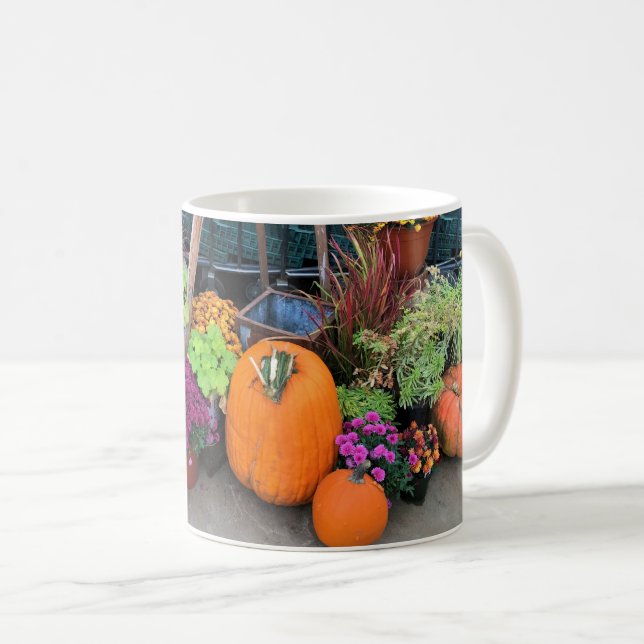 Autumn Decor Coffee Mug (Front Right)