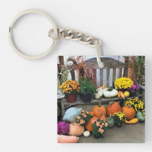 Autumn Decor Key Ring