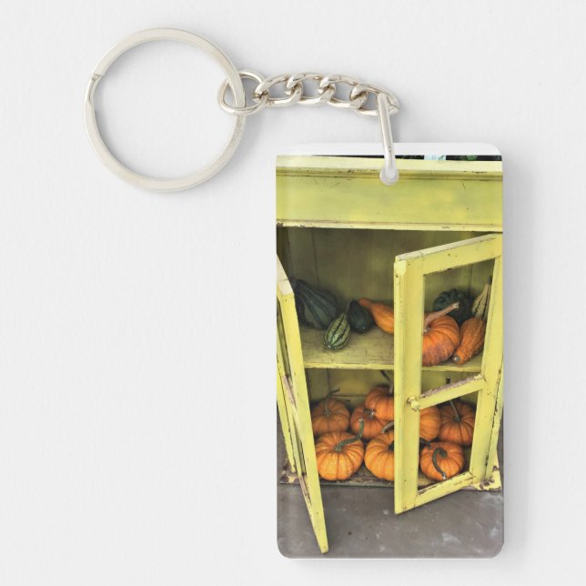 Autumn Decor Key Ring (Front)