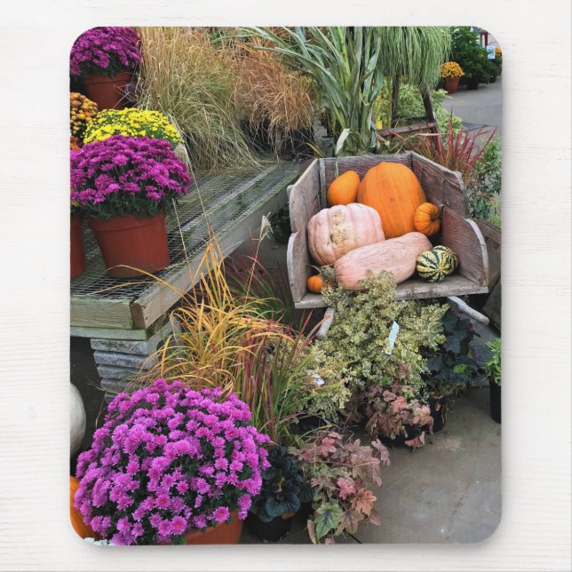Autumn Decor Mouse Pad (Front)