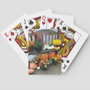 Autumn Decor  Playing Cards