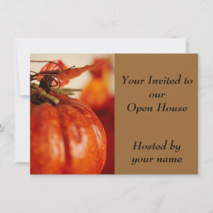 Autumn Decoration - Invitation
