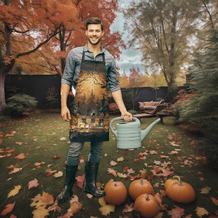 Autumn Delights at the Edo-Neko Stall Apron