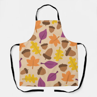 Autumn design kitchen linen apron