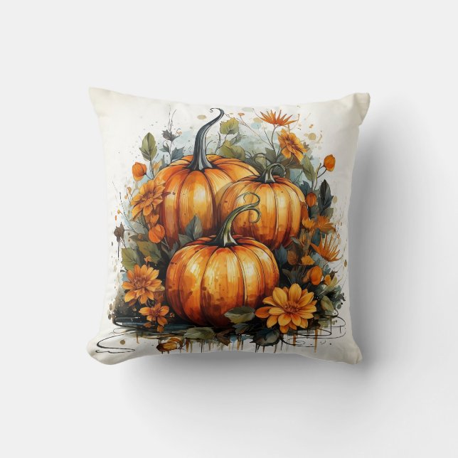 Autumn Design Pillow (Front)