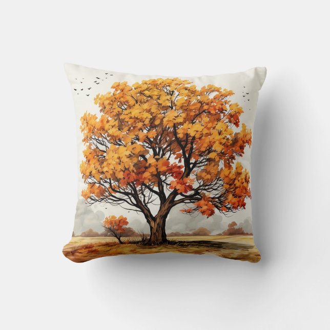 Autumn Design Pillow (Front)
