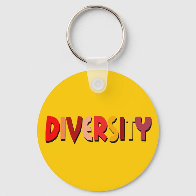 Autumn Diversity Keychain (Front)