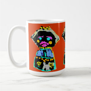 Autumn doll coffee mug