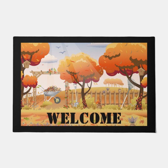Autumn Door Mat (Front)