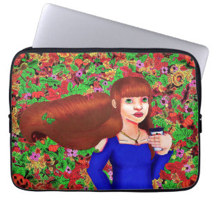 Autumn Drawing Laptop Sleeve
