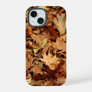 autumn, dry leaves iPhone 15 case