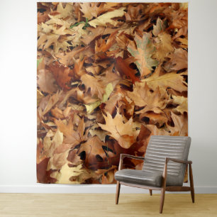 autumn, dry leaves tapestry