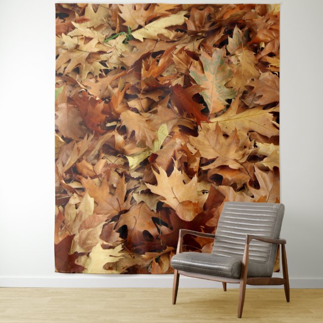 autumn, dry leaves tapestry (In Situ)