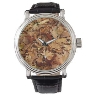 autumn, dry leaves watch