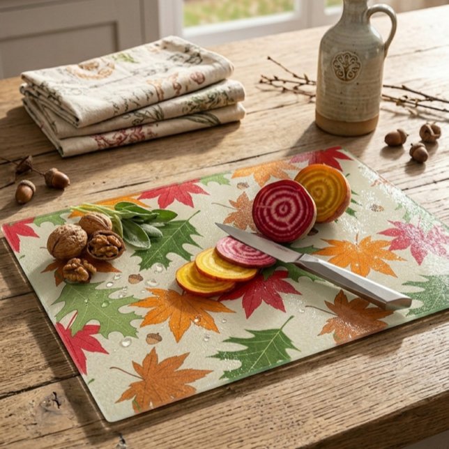 Autumn Elegance Cutting Board (Creator Uploaded)