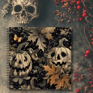 Autumn Enchantment Halloween Notebook