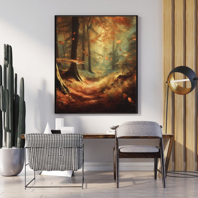 Autumn Enchantment: Mystical Forest Poster (Creator Uploaded)