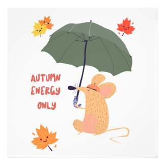 Autumn Energy Only  Photo Print