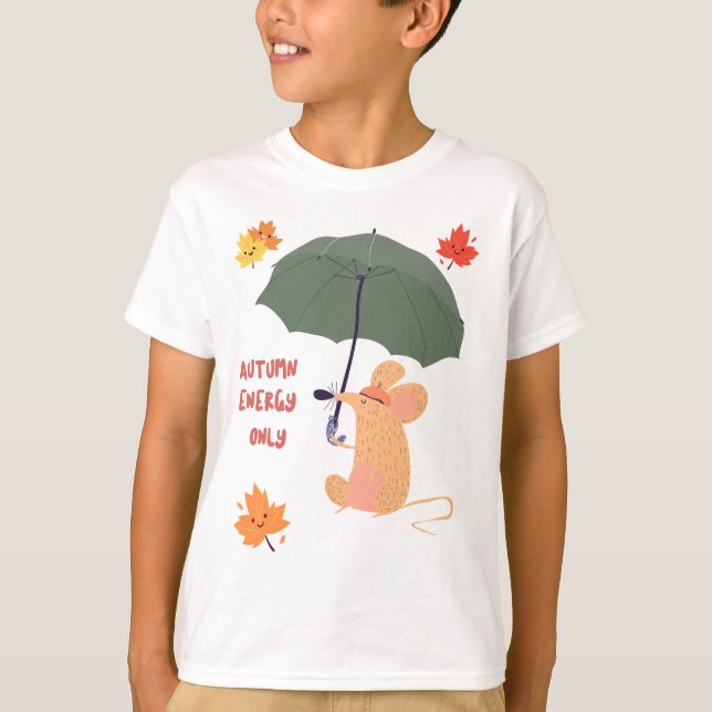 Autumn Energy Only  T-Shirt (Front)
