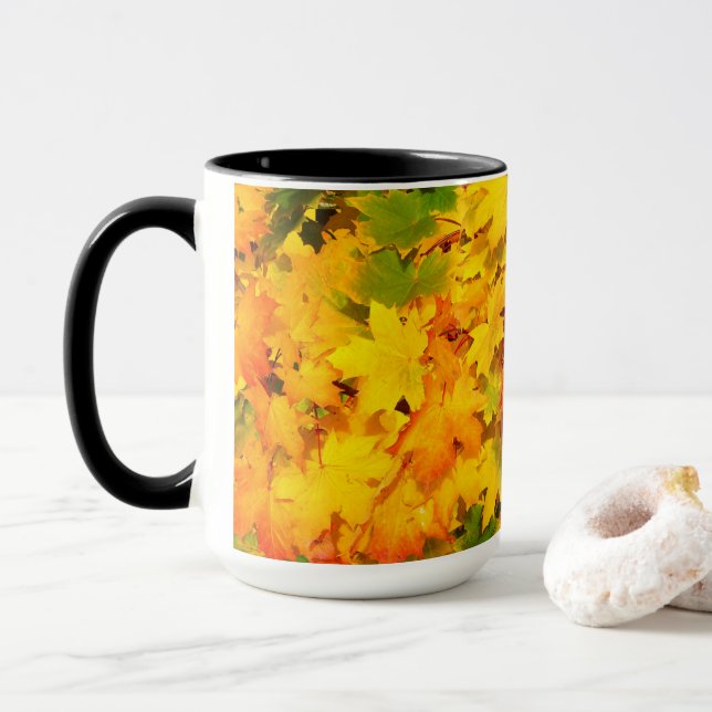 Autumn Escapes Mug 11 - 15 oz (With Donut)