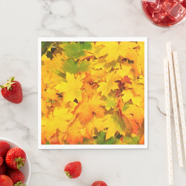 Autumn Escapes Standard Luncheon Paper Napkin (Insitu)