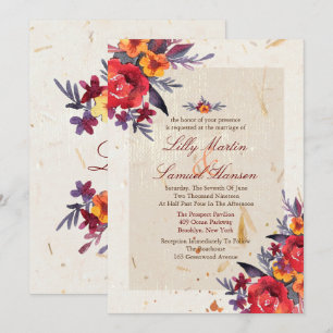 Autumn Essence Wedding Invitations