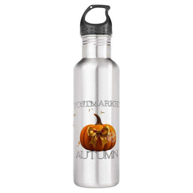 Autumn Essential T-Shirt 710 Ml Water Bottle (Front)