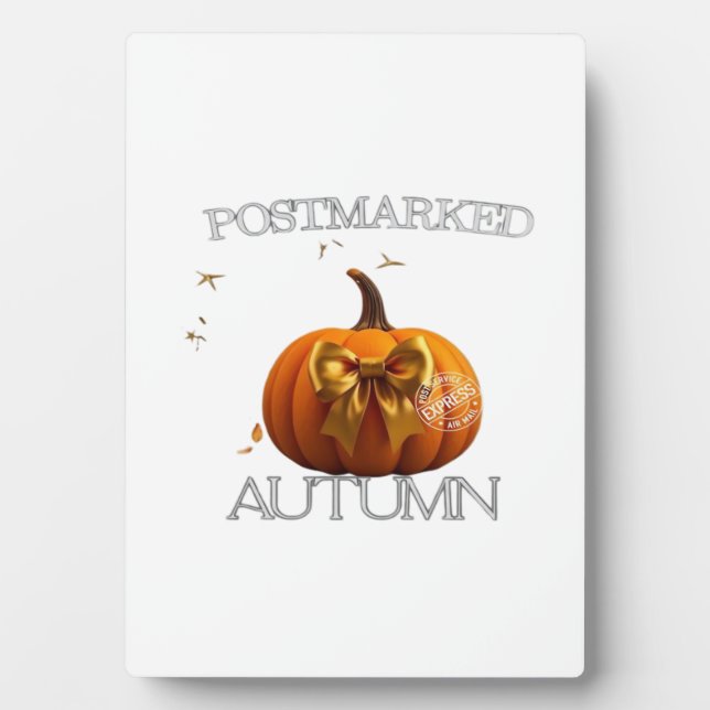 Autumn Essential T-Shirt Plaque (Front)