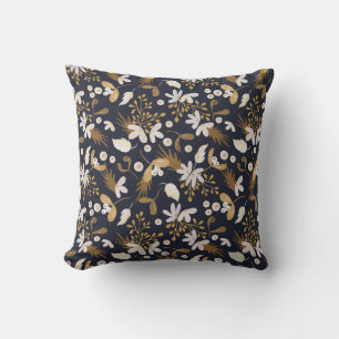 Autumn Evening Bloom Cushion
