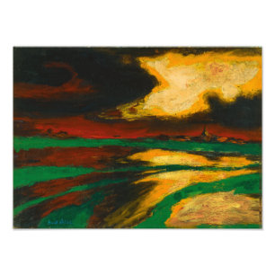Autumn Evening   Emil Nolde   Photo Print