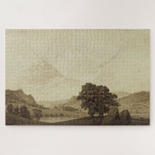 Autumn – Evening – Maturity (1803) by Friedrich Jigsaw Puzzle