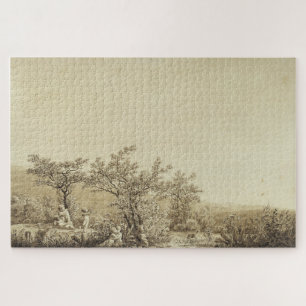 Autumn Evening – The Maturity of Man by Friedrich Jigsaw Puzzle