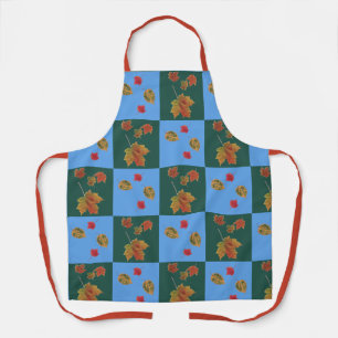 Autumn Eye Candy Checks apron