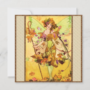 Autumn Fairy Butterfly Girl
