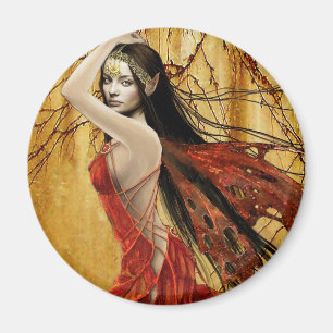 Autumn Fairy Magnet