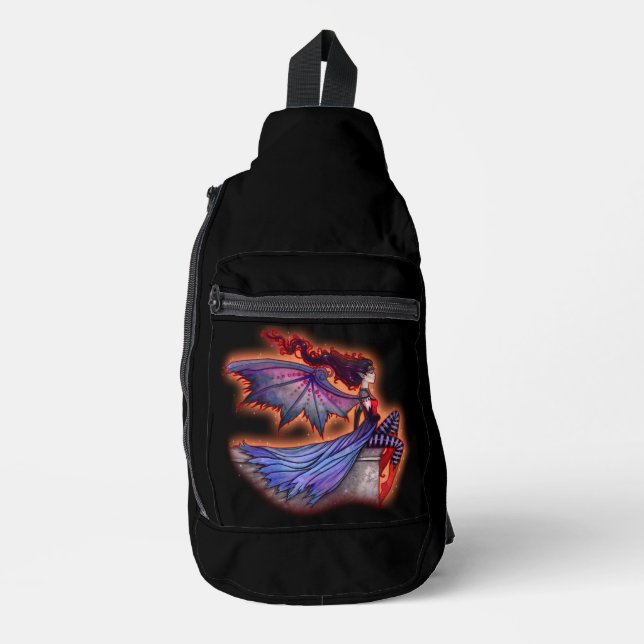 Autumn Fairy Print Cut Sew Bag (Front)