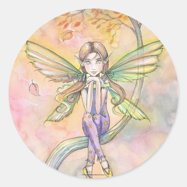 Autumn Fairy Stickers by Molly Harrison (Front)