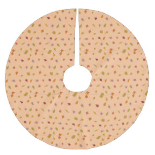 Autumn Fall Brushed Polyester Tree Skirt