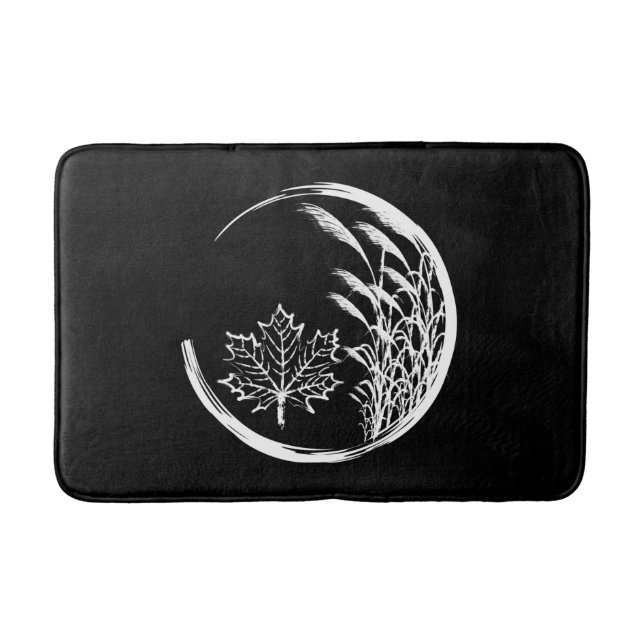 Autumn / Fall Crest Bath Mat (Front)