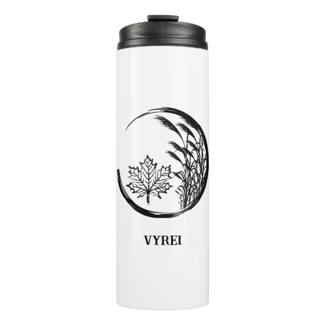 Autumn / Fall Crest Thermal Tumbler (Front)
