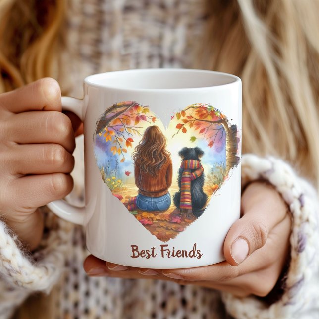 Autumn/Fall Dog Lovers Coffee Mug (Creator Uploaded)