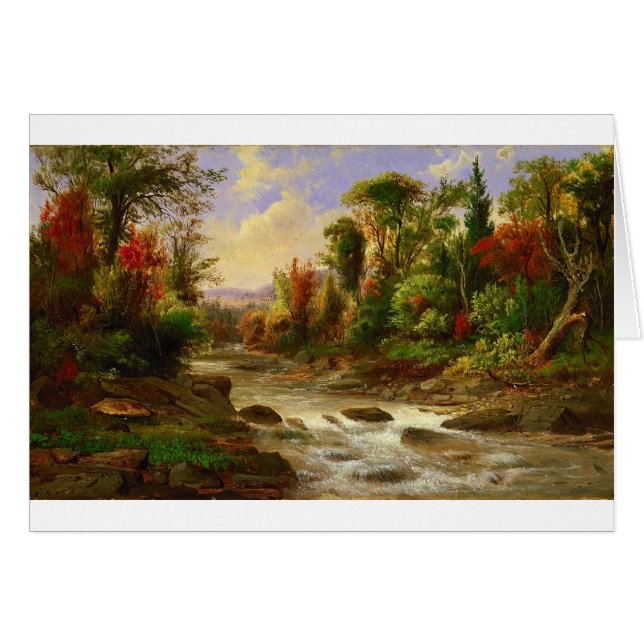 Autumn Fall Forest River Robert Duncanson Destiny (Front Horizontal)