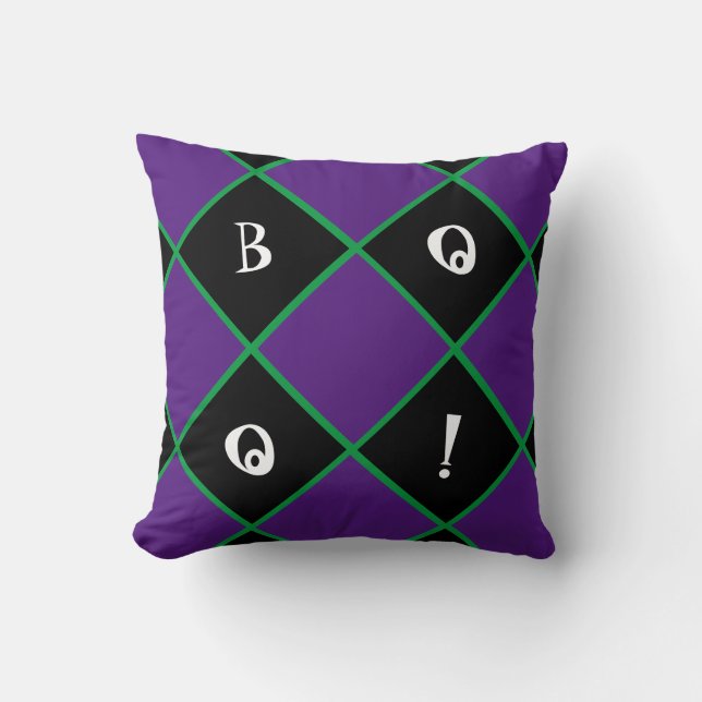 Autumn/Fall/Ghost/Halloween Throw Pillow (Front)